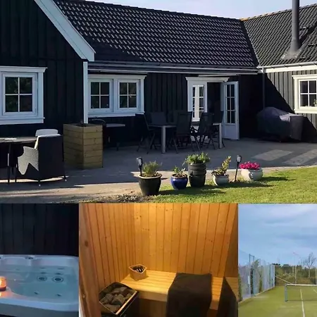 Tennis, Outside & Inside And Sauna - Tisvildelund Holiday home Vejby